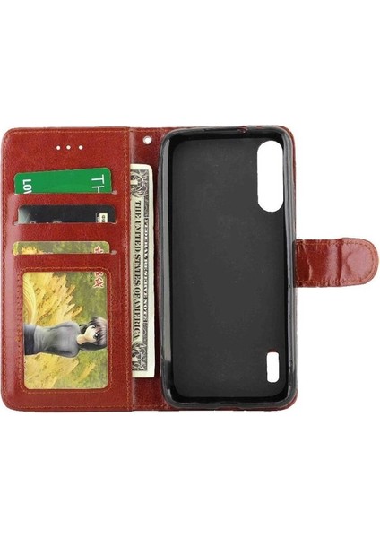 Xiaomi Mi CC9E Kart Tutucu Pu Deri Manyetik Kapatma Için Flip Case (Yurt Dışından)