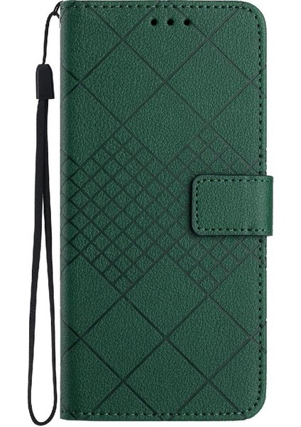 El Kayışı Cüzdan Pu Deri ile Realme C53 Kart Yuvası Standı Için Flip Case (Yurt Dışından)