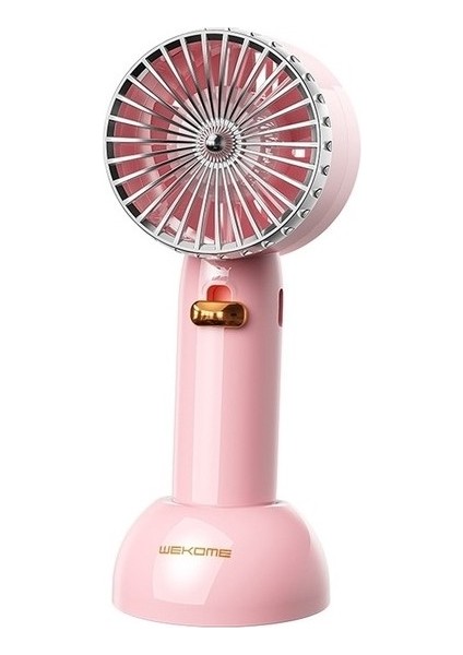 CVSE106-F22 Retro Taşınabilir El Electric Fan Pembe Yurt (Yurt Dışından)