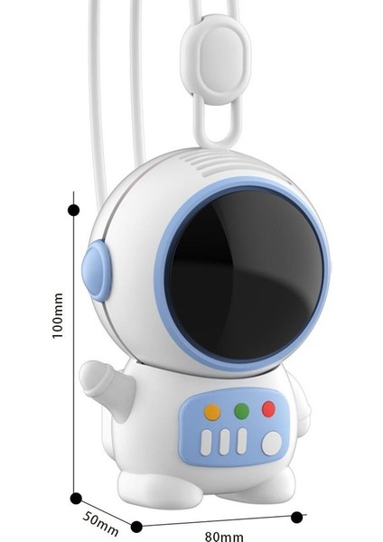 USB Mini El Fanı - Mavi (Yurt Dışından)