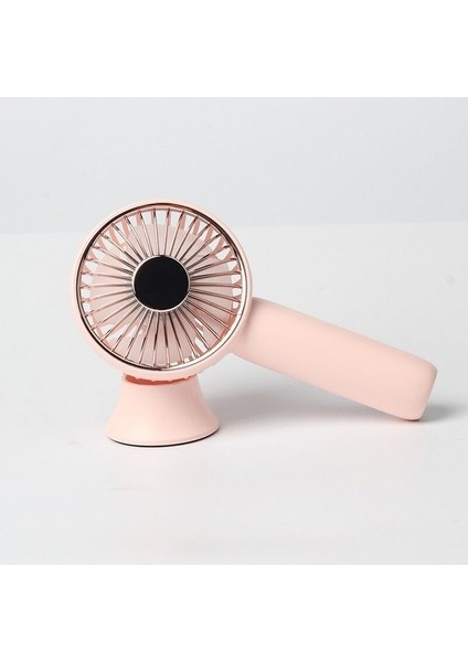D303 Handheld Masaüstü Mini Elektrik Fan Pembe (Yurt Dışından) fiyatları