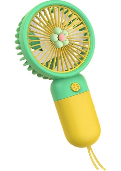 USB Mini El Fanı - Sarı (Yurt Dışından)