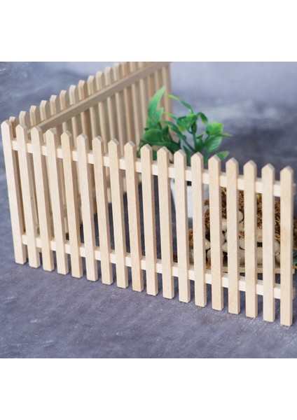1/12 Dollhouse Çit Ahşap Dekoratif Çit Dıy Dollhouse Peri Bahçe Uzun Kapı Dekorasyonu (Yurt Dışından) fiyatları