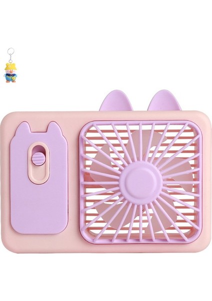 Karikatür Tavşan Masaüstüküçük Fan Usbşarj Edilebilir El Elektrikli Fan Rüzgar Yönünüyukarıve Aşağı Ayarlamak (Yurt Dışından)