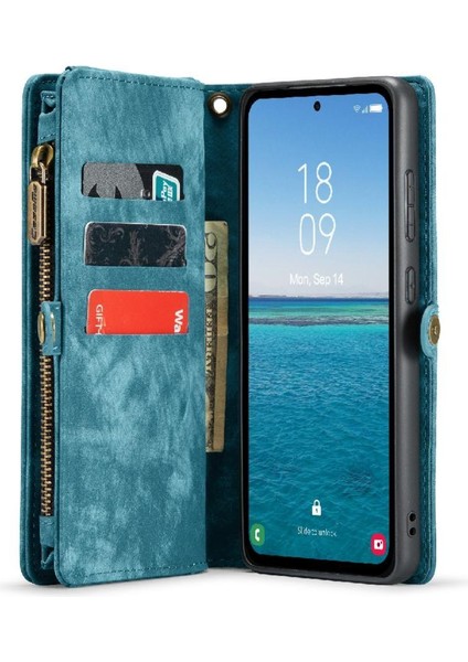 Galaxy A56 Tpu Pc El Yapımı Deri Fermuar Güçlü Kart Için Kılıf (Yurt Dışından) modelleri