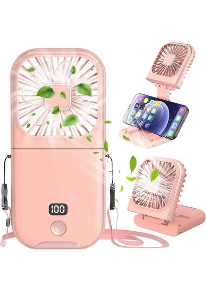 Güç Bankası Olarak Küçük Mini Fan 5'i 1 Arada, 4 Hızlı 3000MAH Pil Fanı (Yurt Dışından) fiyatları