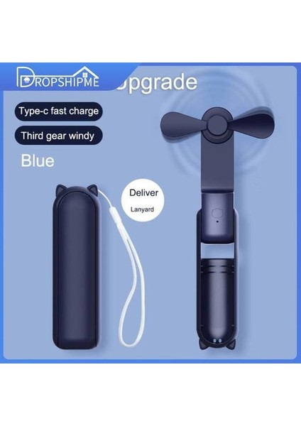 Kablosuz Fan USB El Fan Yerleşik Pil Şarj Edilebilir Katlanabilir 2000MAH Ev Ofis Için Soğutucu (Yurt Dışından) fiyatları