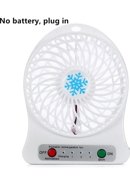 Çok Fonksiyonlu Şarj Edilebilir Fan (Yurt Dışından)