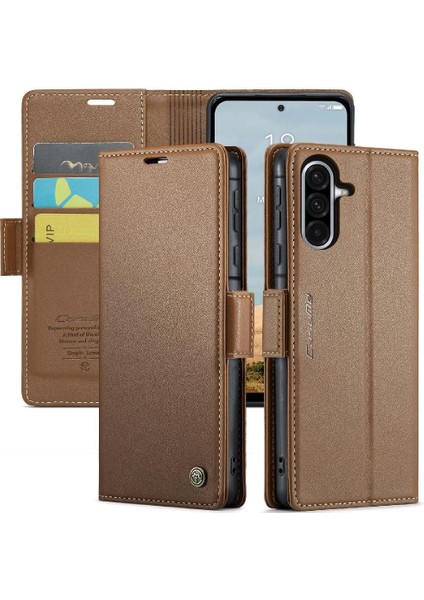 Galaxy A56 Kickstand Anti Dolandırıcılık Kart Yuvası Cüzdan Için Flip Case (Yurt Dışından)