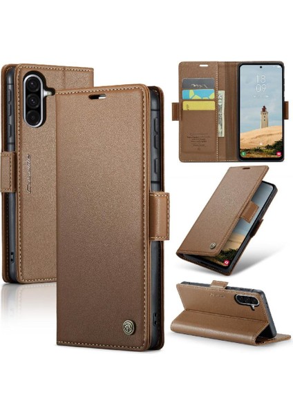 Galaxy A56 Kickstand Anti Dolandırıcılık Kart Yuvası Cüzdan Için Flip Case (Yurt Dışından) fiyatları