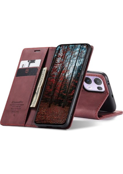 Oppo Reno 13 Pro Flip Folio Kitap Için Flip Case Vintage Pu Deri Kılıf (Yurt Dışından) indirimleri