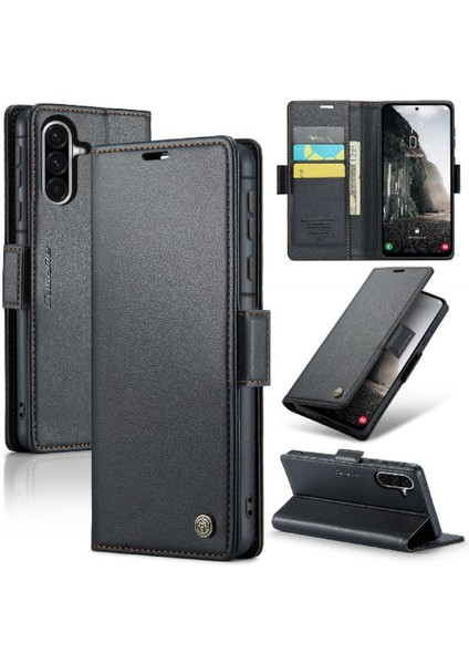 Galaxy A56 Kickstand Anti Dolandırıcılık Kart Yuvası Cüzdan Için Flip Case (Yurt Dışından) fiyatları