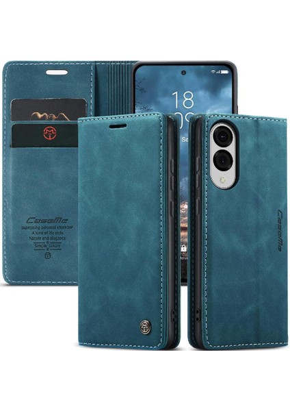Galaxy S25 Kenar Durumda Kart Yuvası Için Flip Case Kickstand Flip Folio (Yurt Dışından)