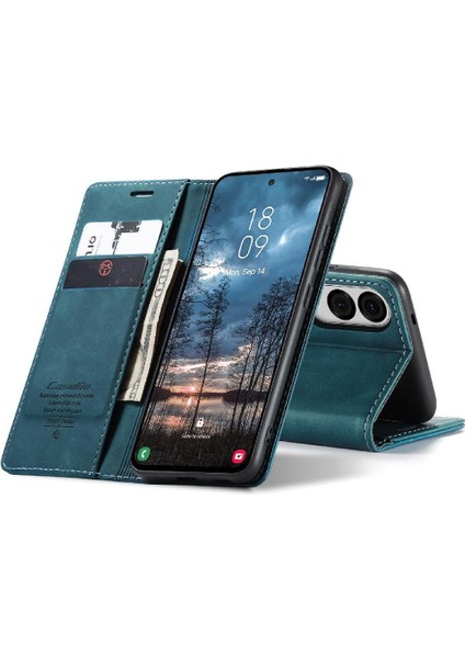 Galaxy S25 Kenar Durumda Kart Yuvası Için Flip Case Kickstand Flip Folio (Yurt Dışından)