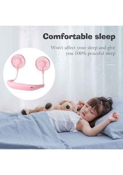 Taşınabilir Şarj Edilebilir 3 Hızlı Boyun Fanı (Yurt Dışından) fırsatları