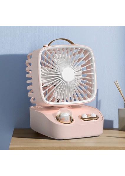 Yuekeda Icarer Famıly F12 Masaüstü Sallamalı Kafa Aromaterapi Fanı (Yurt Dışından)