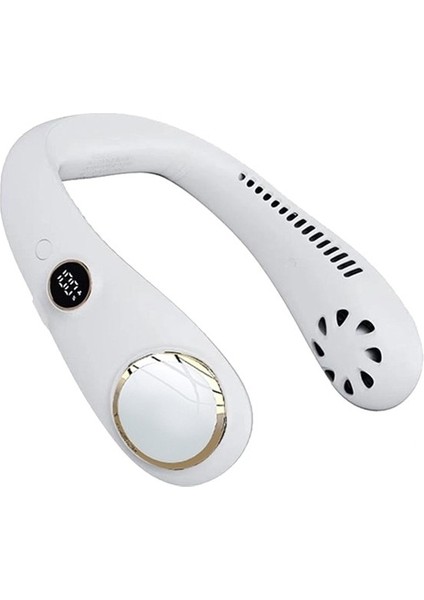 Taşınabilir Boyun Fanı Elektrikli Kablosuz Fanusb Yaz Açık Için Şarj Edilebilir Sessiz Spor Hayranları (Yurt Dışından)