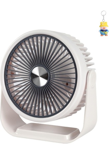 Masaüstü Fan Büyük Masaüstü 6 Inç USB Rüzgar Sessiz Ofis Elektrikli Fan (Yurt Dışından)