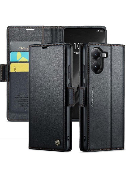 Poco X7 Pro Anti Dolandırıcılık Kart Yuvası Darbeye Vaka Için Flip Case (Yurt Dışından)
