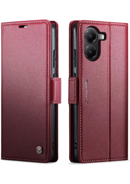 Poco X7 Pro Anti Dolandırıcılık Kart Yuvası Darbeye Vaka Için Flip Case (Yurt Dışından)