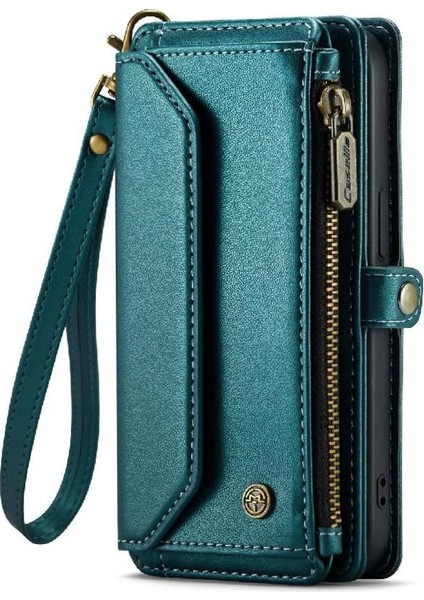IPhone 16E Fermuar Faturaları Yuvası Kart Tutucu Kılıf Rfıd Için Crossbody Flip Case (Yurt Dışından) indirimleri
