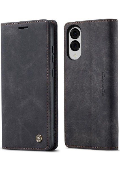 Galaxy S25 Kenar Durumda Kart Yuvası Için Flip Case Kickstand Flip Folio (Yurt Dışından)