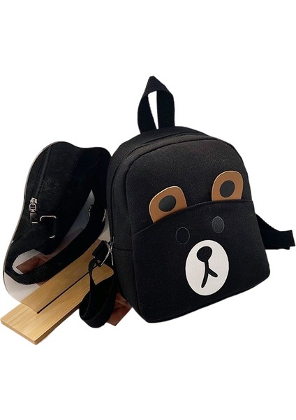Karikatür Anaokulu Küçük Okul Çantası 3-6 Yaş Bebek Erkek ve Kadın Sevimli Moda Çarpışma Tuval Çocuk Omuz Çantası (Yurt Dışından)