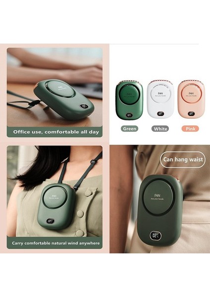 Ayarlanabilir Ipli ve Braketli Mini Askılı Boyun Fanı (Yurt Dışından) indirimleri