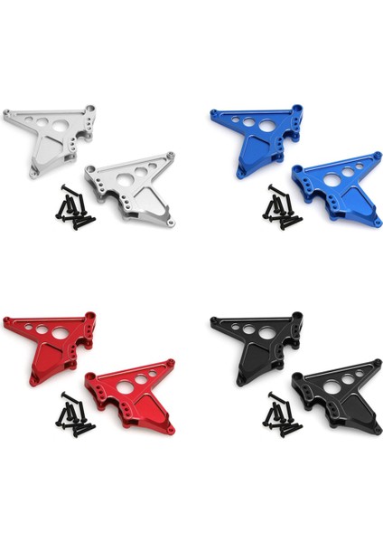 Traxxas Udr 1/7 Için Çok Ayar Delikli Arka Amortisör Arka Düz Köprü Kısa Klip 85086-4, Gümüş (Yurt Dışından) indirimleri