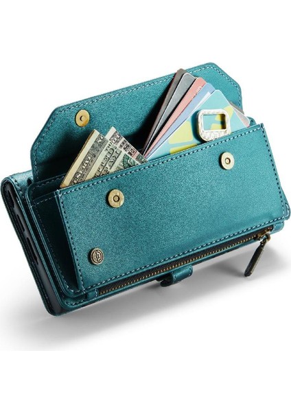 Galaxy S25 Plus Rfıd Engelleme Fermuar Faturaları Için Crossbody Flip Case (Yurt Dışından) fiyatları
