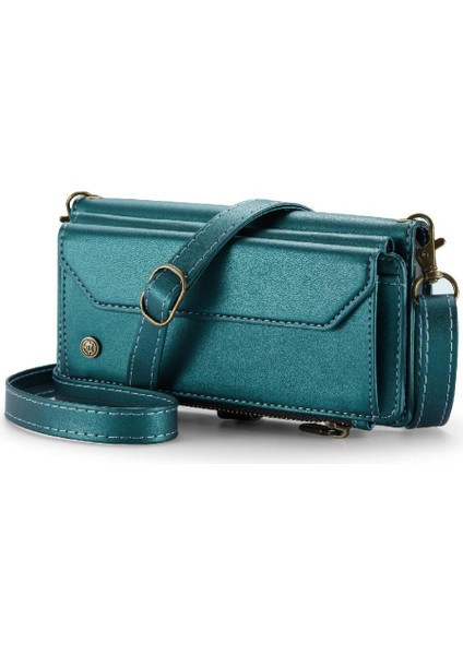Galaxy S25 Plus Rfıd Engelleme Fermuar Faturaları Için Crossbody Flip Case (Yurt Dışından) modelleri