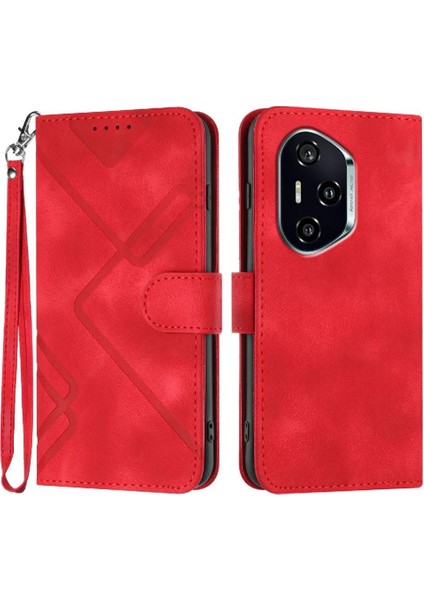 Onur Için Flip Case 400 Manyetik Kapak Pu Deri Flip Cüzdan Kart ile (Yurt Dışından)