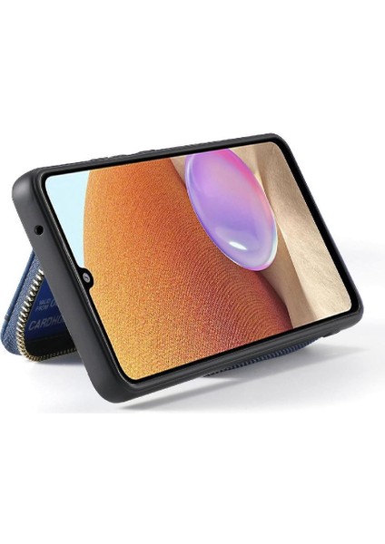 Galaxy A36 Stand 7 Kart Yuvaları Fermuar Kapatma Için Kılıf Ayarlanabilir (Yurt Dışından) modelleri