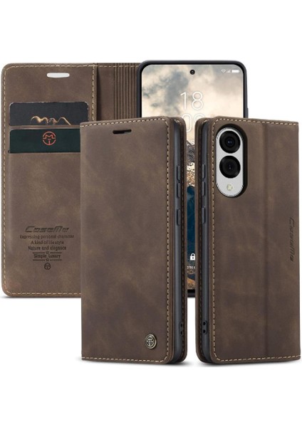 Galaxy S25 Kenar Durumda Kart Yuvası Için Flip Case Kickstand Flip Folio (Yurt Dışından)