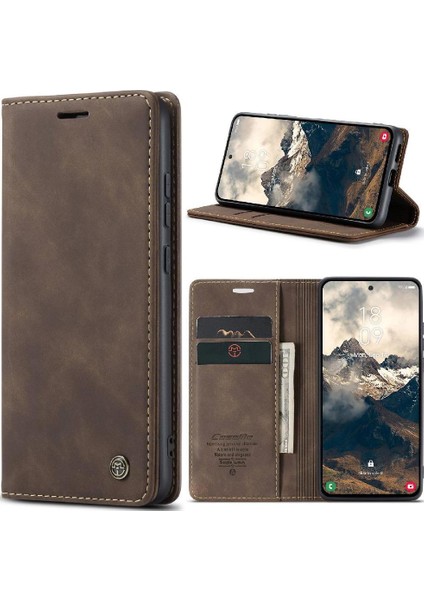 Galaxy S25 Kenar Durumda Kart Yuvası Için Flip Case Kickstand Flip Folio (Yurt Dışından)
