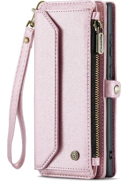 IPhone 16 Plus Vaka Cüzdan Fermuar Faturaları Yuvası Kartı Için Crossbody Flip Case (Yurt Dışından) indirimleri