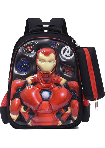 Karikatür Okul Çantası 3D Üç Boyutlu Omuz Çantası (Yurt Dışından)