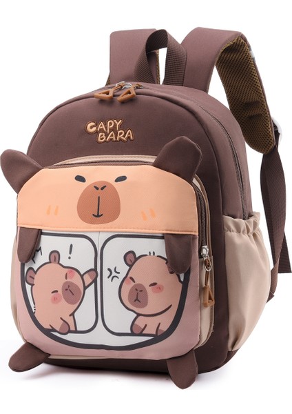 Anaokulu Sevimli Öğrenci Okul Çantası Yüz Çocuk Omuz Çantası (Yurt Dışından)