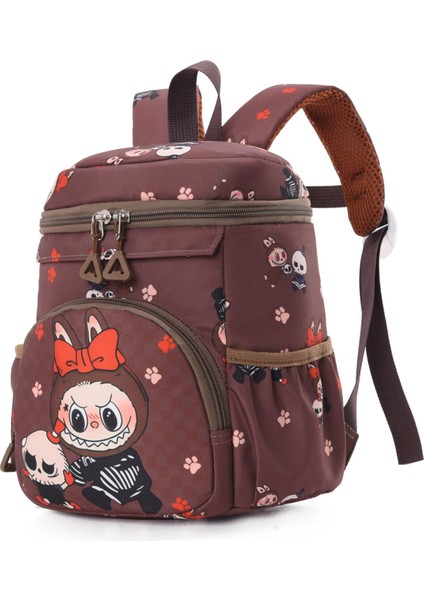 Labu Bez Karikatür Okul Çantası Anaokulu Öğrenci Çantası Boyut Sınıf Omuz Çantası (Yurt Dışından)