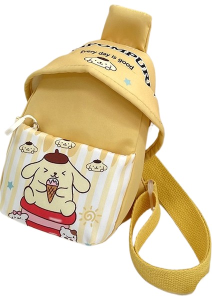 Çocuk El Çantası Omuz Crossbody Küçük Çanta Sevimli Eğlence Bozuk Para Cüzdanı Moda Küçük Göğüs Çantası (Yurt Dışından)