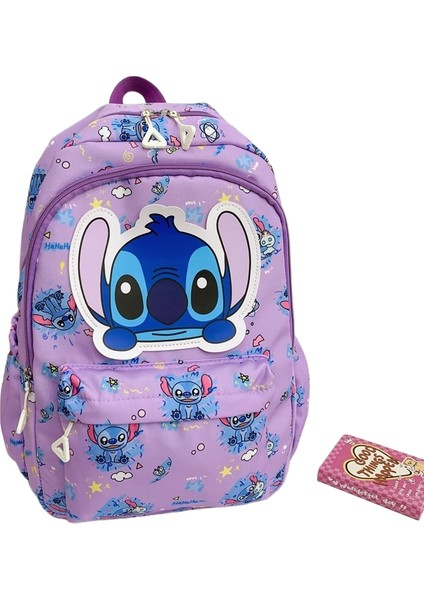 Sevimli Ortaokul Büyük Kapasiteli Öğrenci Okul Çantası Eğlence Omuz Çantası (Yurt Dışından)