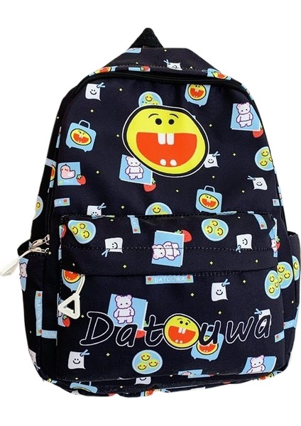 Gülen Karikatür Çocuk Omuz Çantası Öğrenci Okul Çantası (Yurt Dışından)