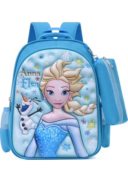 Karikatür Okul Çantası 3D Üç Boyutlu Omuz Çantası (Yurt Dışından)