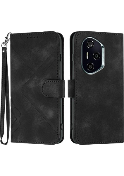 Onur Için Flip Case 400 Manyetik Kapak Pu Deri Flip Cüzdan Kart ile (Yurt Dışından)
