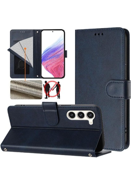 Galaxy S23 Kart Tutucu Rfıd Engelleme Için Klasik Stil Flip Case (Yurt Dışından) indirimleri