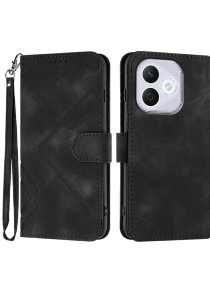 Kart Yuvası Standı Flip Cüzdan Pu Deri ile Onur 400 Lite Için Flip Case (Yurt Dışından)