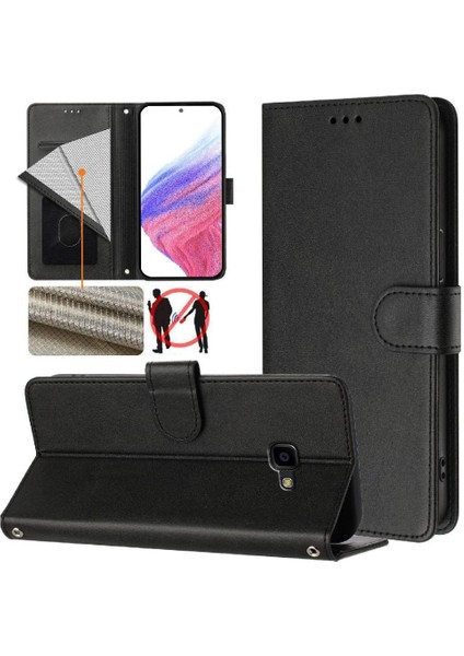 Galaxy Xcover 4s Darbeye Dayanıklı Kart Kılıfı Için Klasik Stil Flip Case (Yurt Dışından) indirimleri
