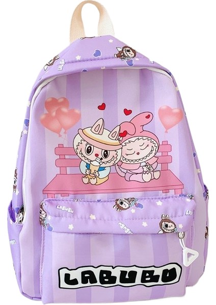 Karikatür Çocuklar Sevimli Anaokulu Öğrencileri Okul Çantası Omuz Çantası (Yurt Dışından)