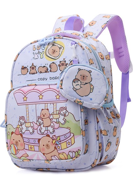 Çocuk Okul Çantası Karikatür Omuz Çantası Anaokulu Öğrencileri Okul Çantası (Yurt Dışından)