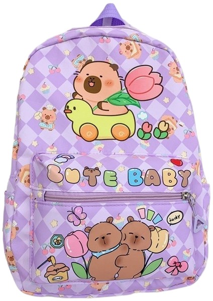 Çocuk Karikatür Sevimli Okul Çantası Anaokulu Öğrencileri Omuz Çantası (Yurt Dışından)